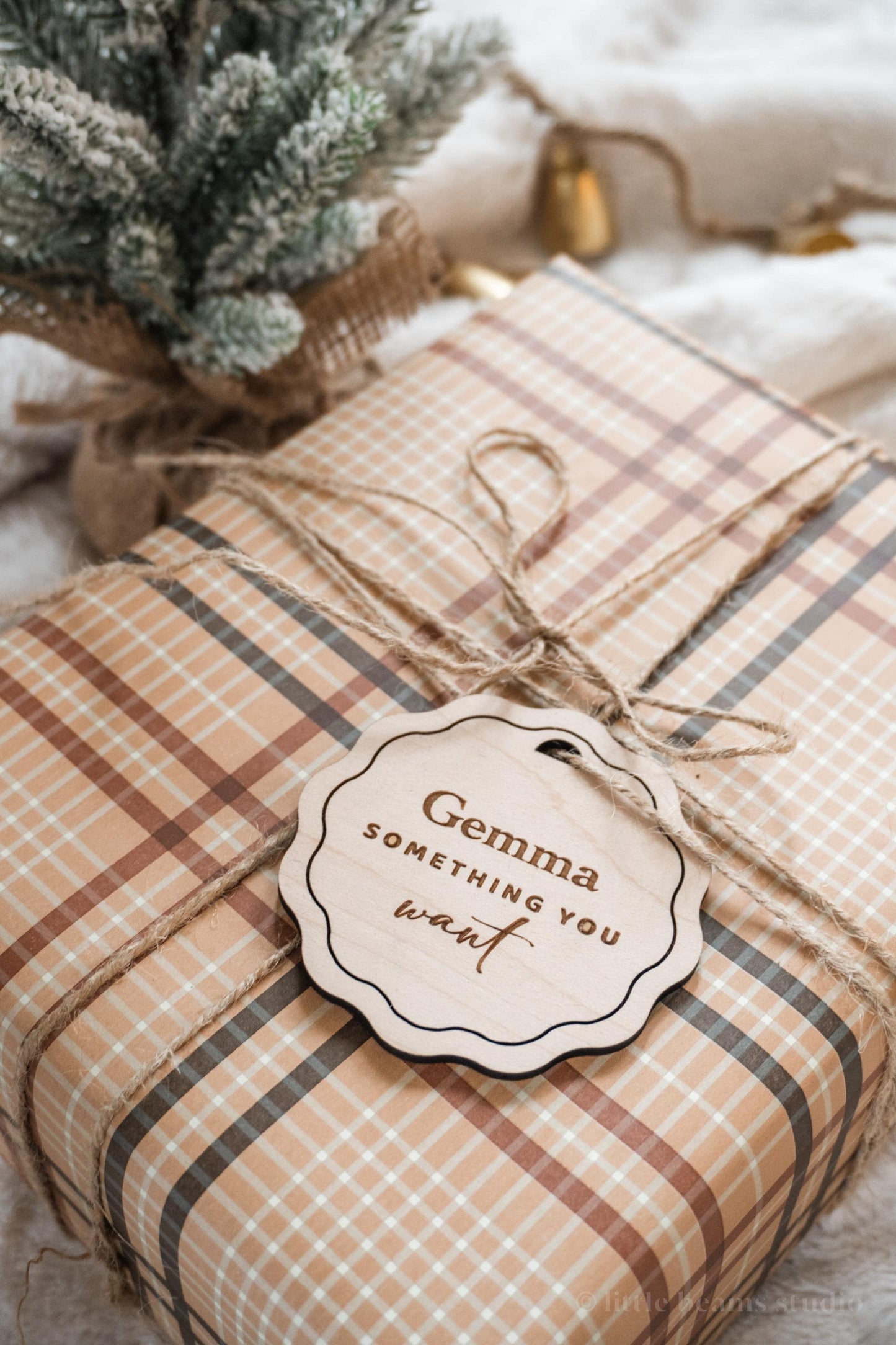 Personalized Christmas Gift Tag