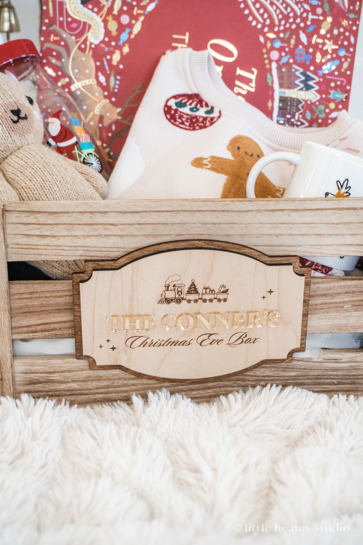 Personalized Christmas Eve Box Plaque