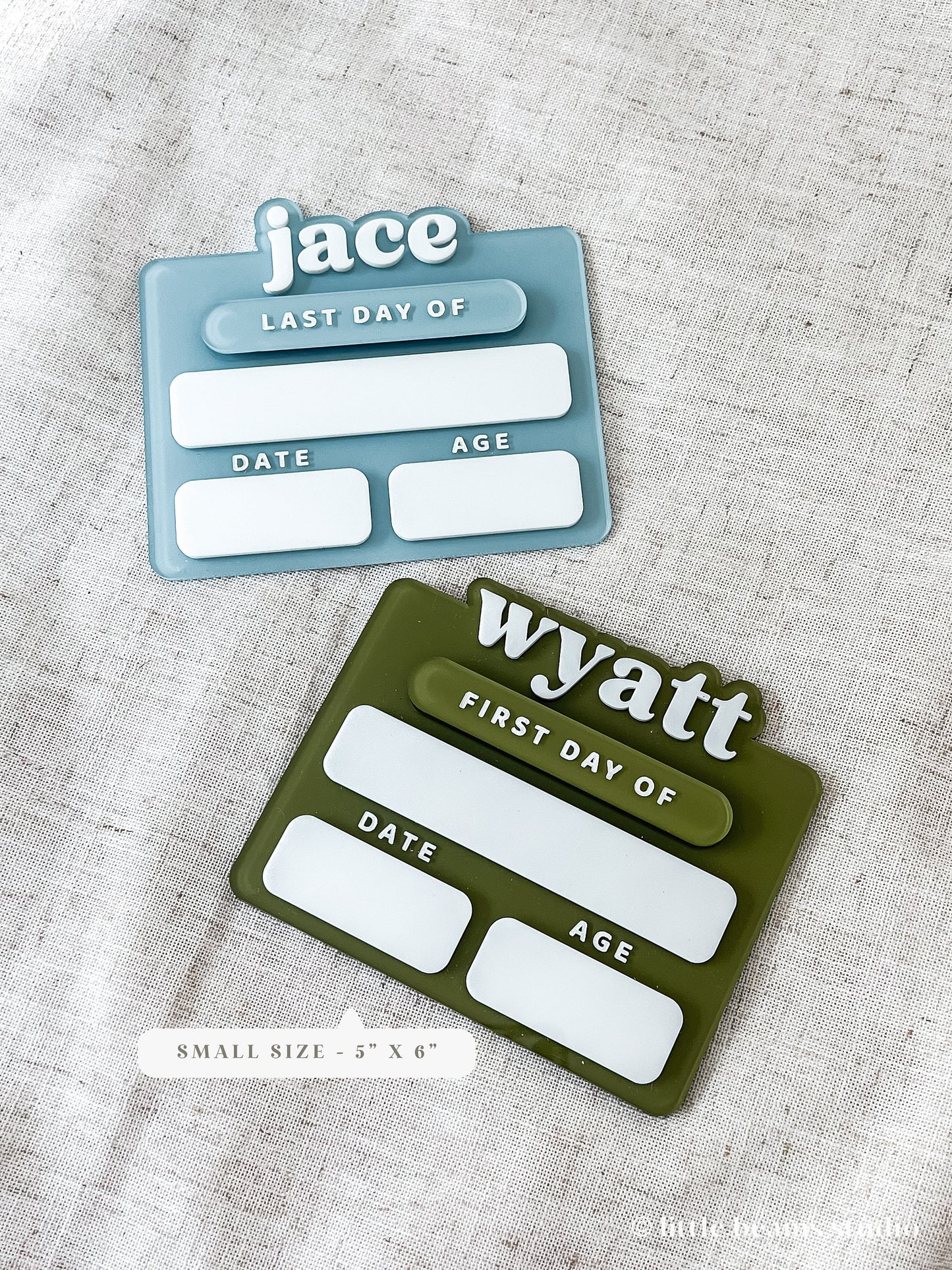 Personalized Acrylic Back to School Sign