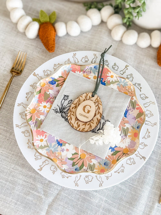 Easter Basket Name Tag