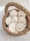 Starry Night Round Wood Monthly Milestone Cards