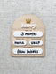 Crown Custom Baby Milestone Board