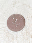 Acrylic Starry Night Round Baby Milestone Sign