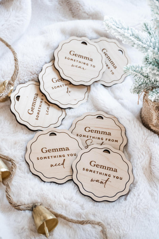 Personalized Christmas Gift Tag