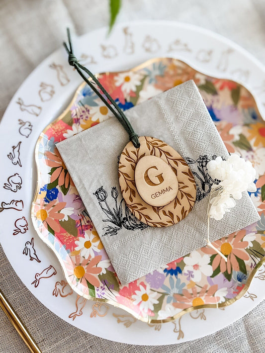 Easter Basket Name Tag