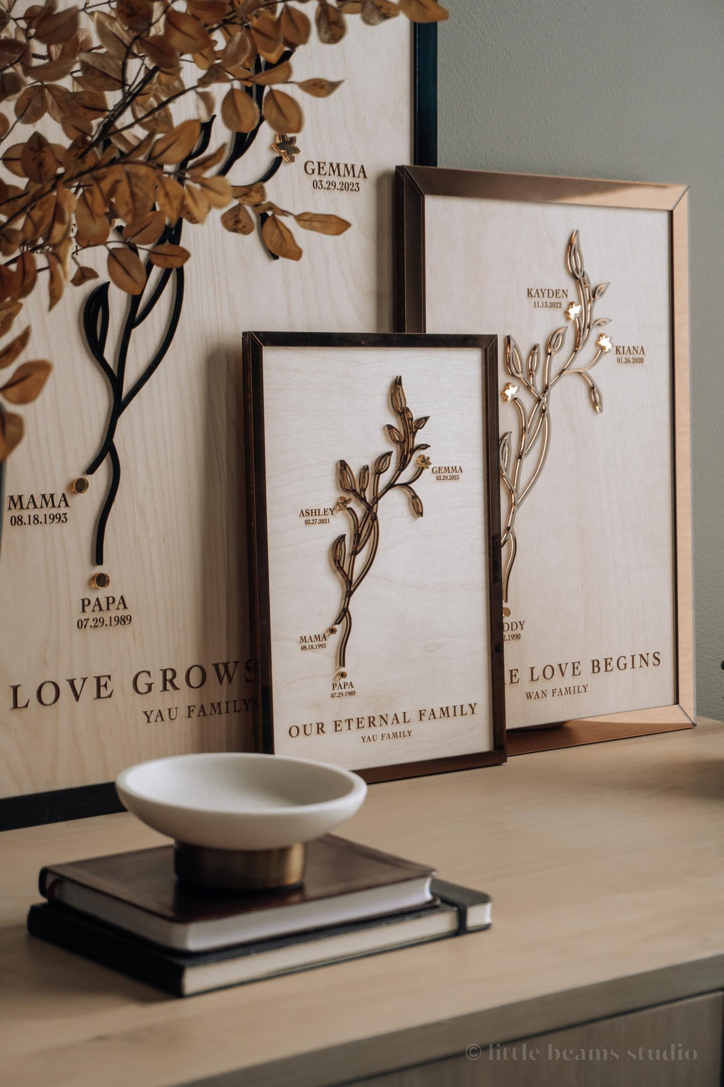 Personalized Family Tree Wall Art