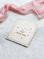 Wood Starry Night Arch Baby Milestone Cards