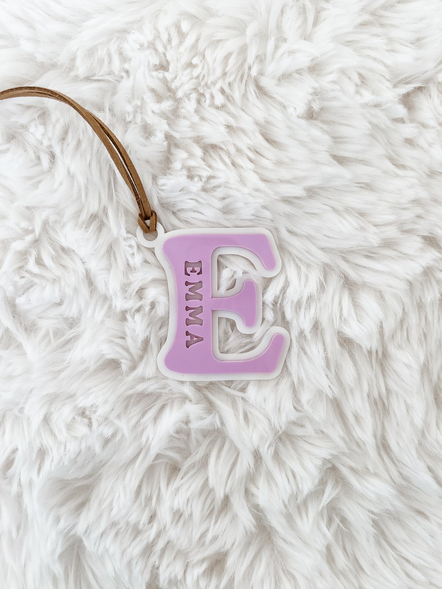 Personalized Acrylic Name Tag Gift Tag