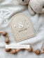Wood Starry Night Arch Baby Milestone Cards