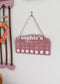 Personalized Acrylic Kids Bedtime Chart - Star