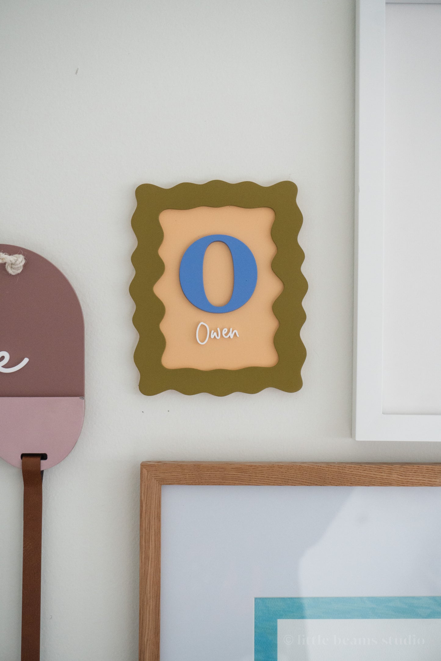Personalized Name Wall Art for Nursery