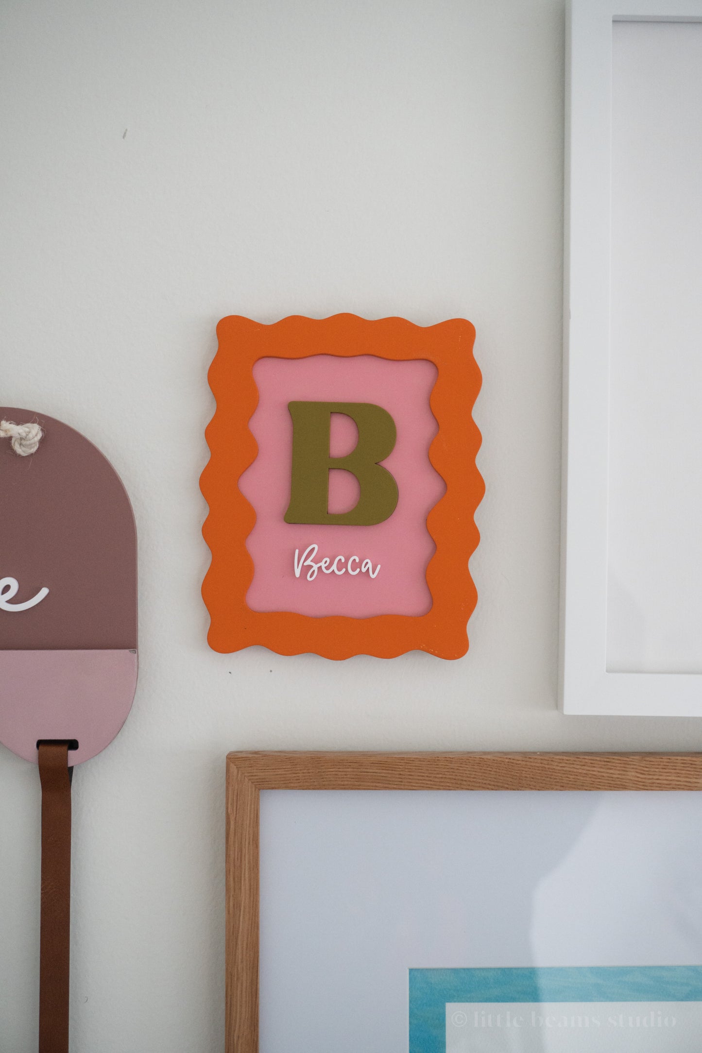 Personalized Name Wall Art for Nursery