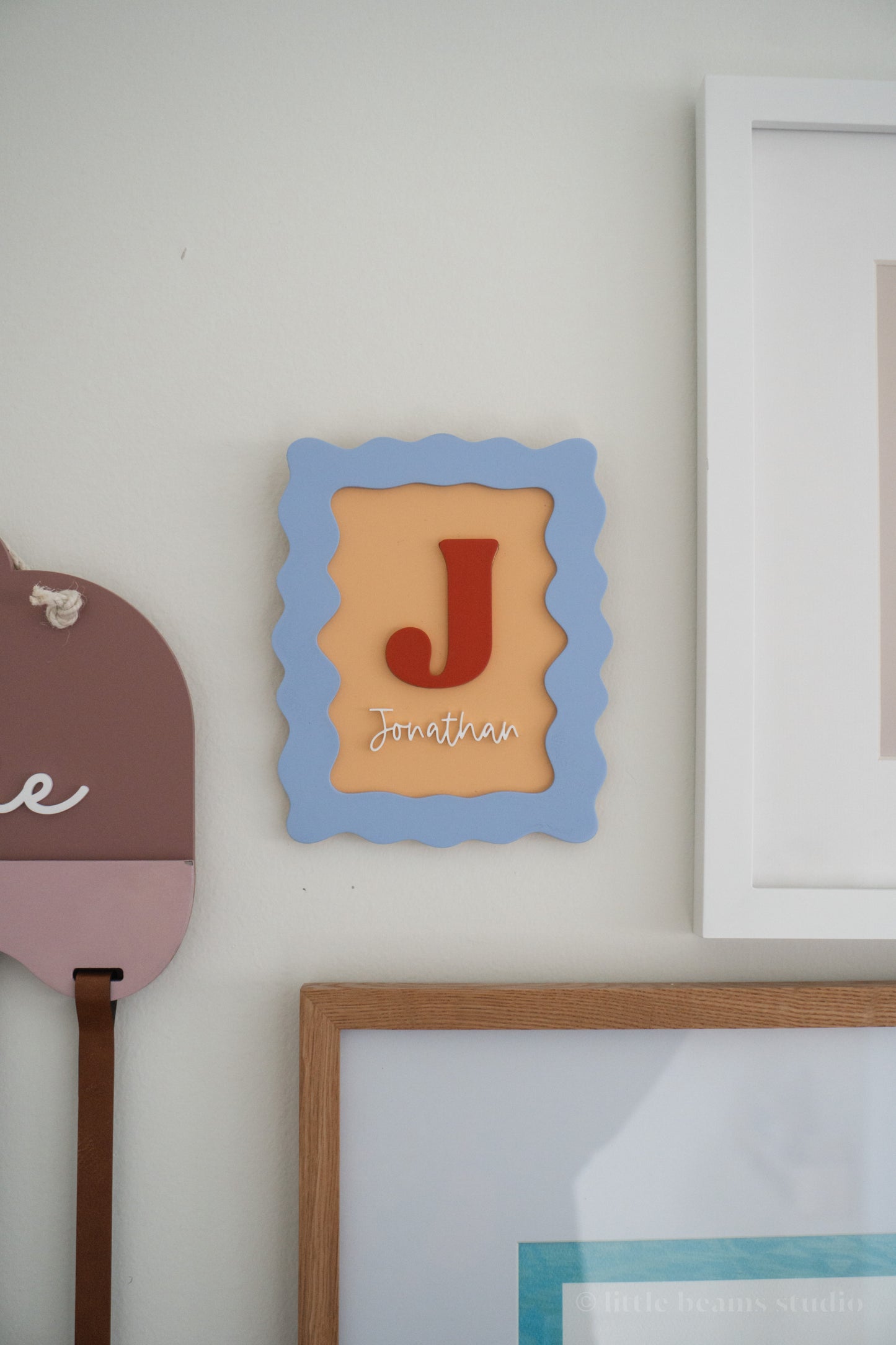 Personalized Name Wall Art for Nursery