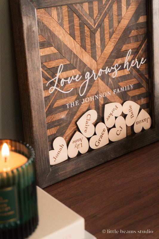 Personalized Family Tree Wall Art