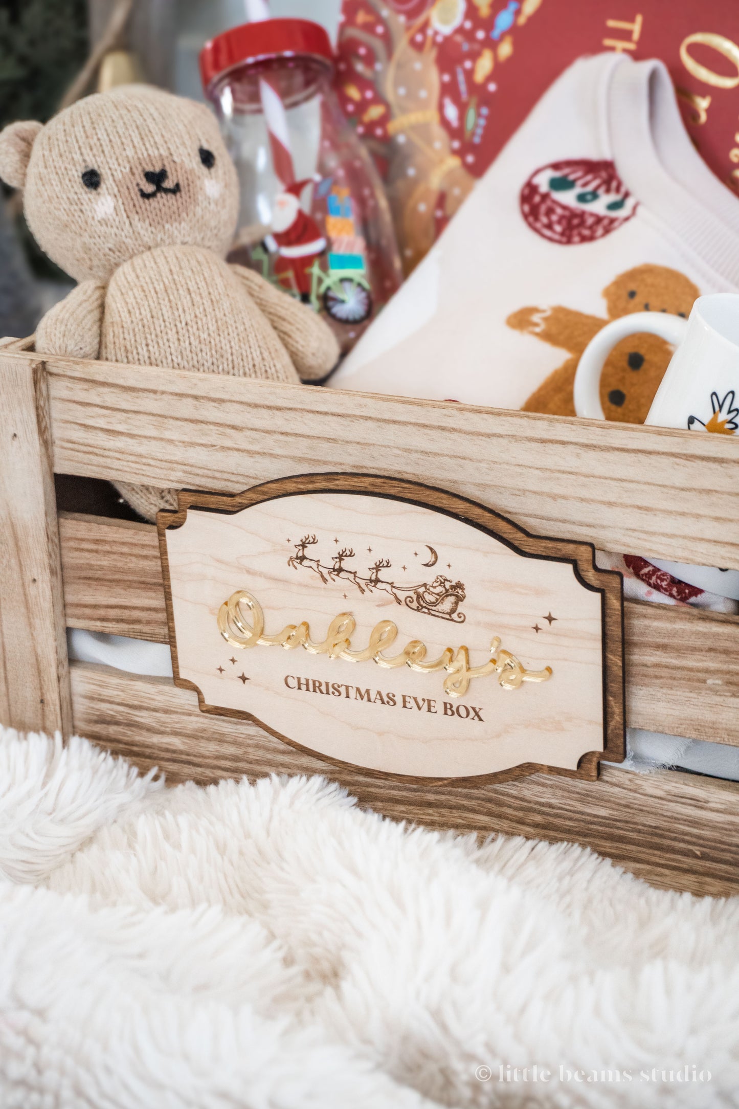 Personalized Christmas Eve Box Plaque