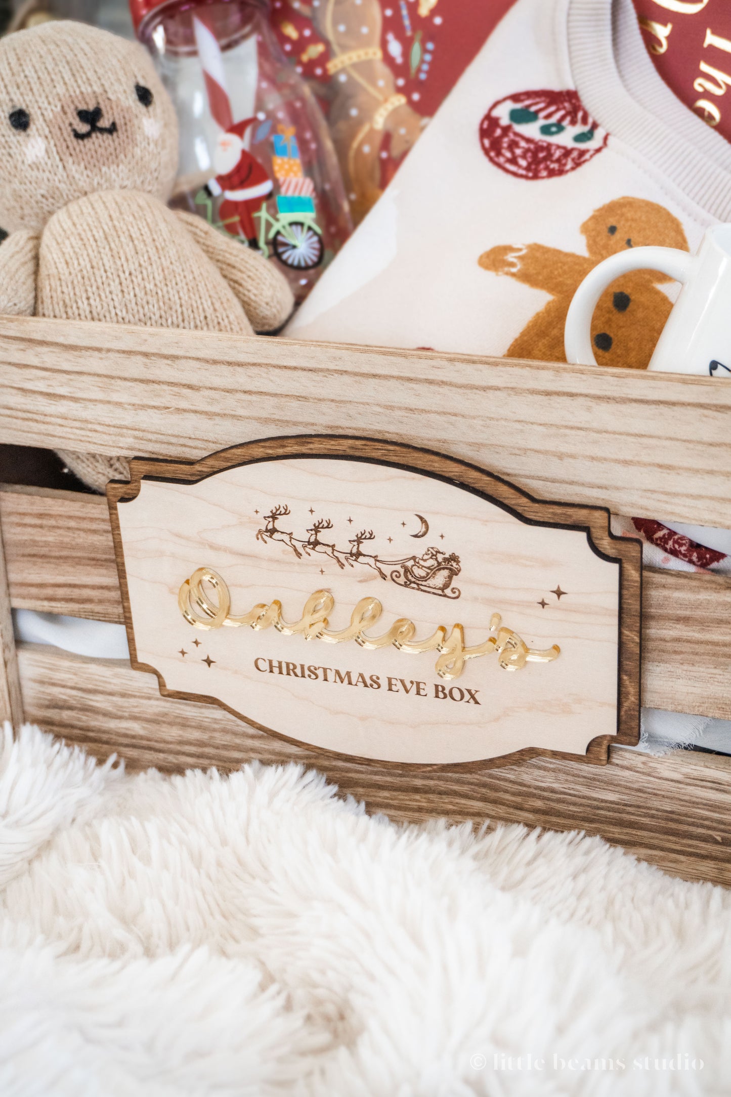 Personalized Christmas Eve Box Plaque