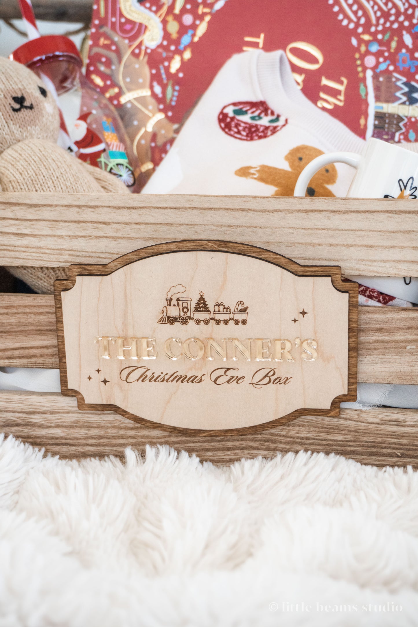 Personalized Christmas Eve Box Plaque