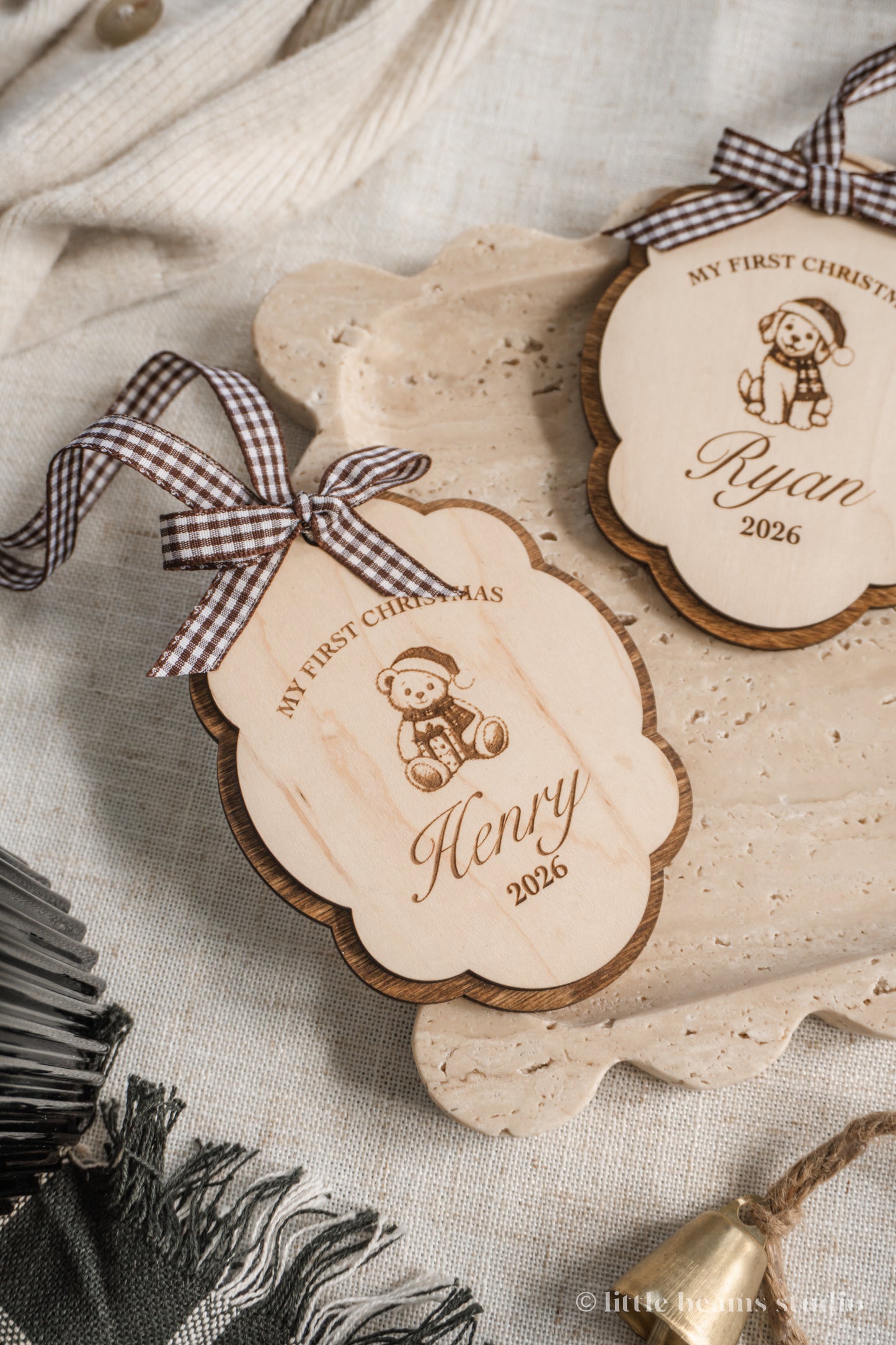 Personalized Baby First Christmas Ornament