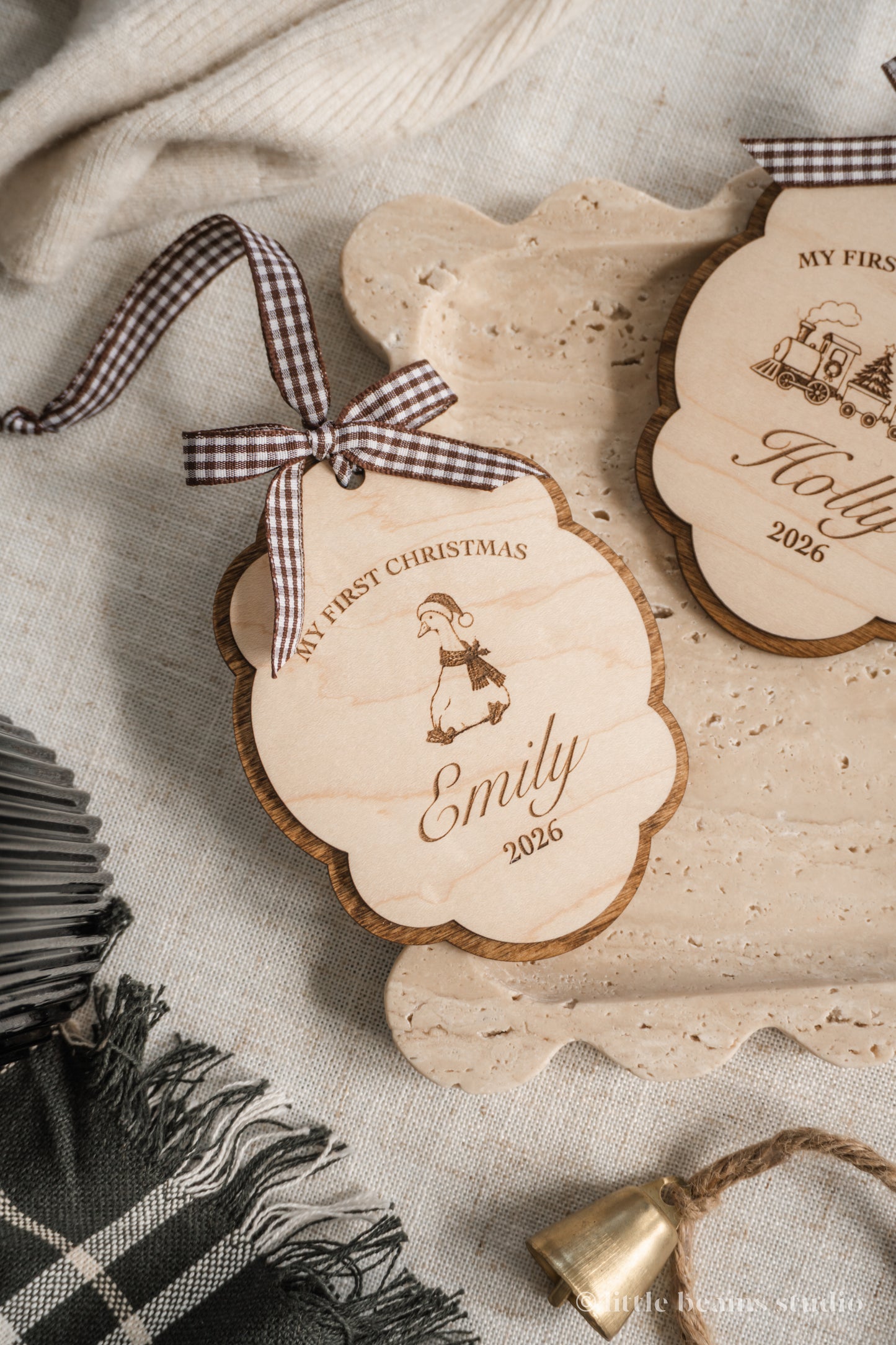 Personalized Baby First Christmas Ornament