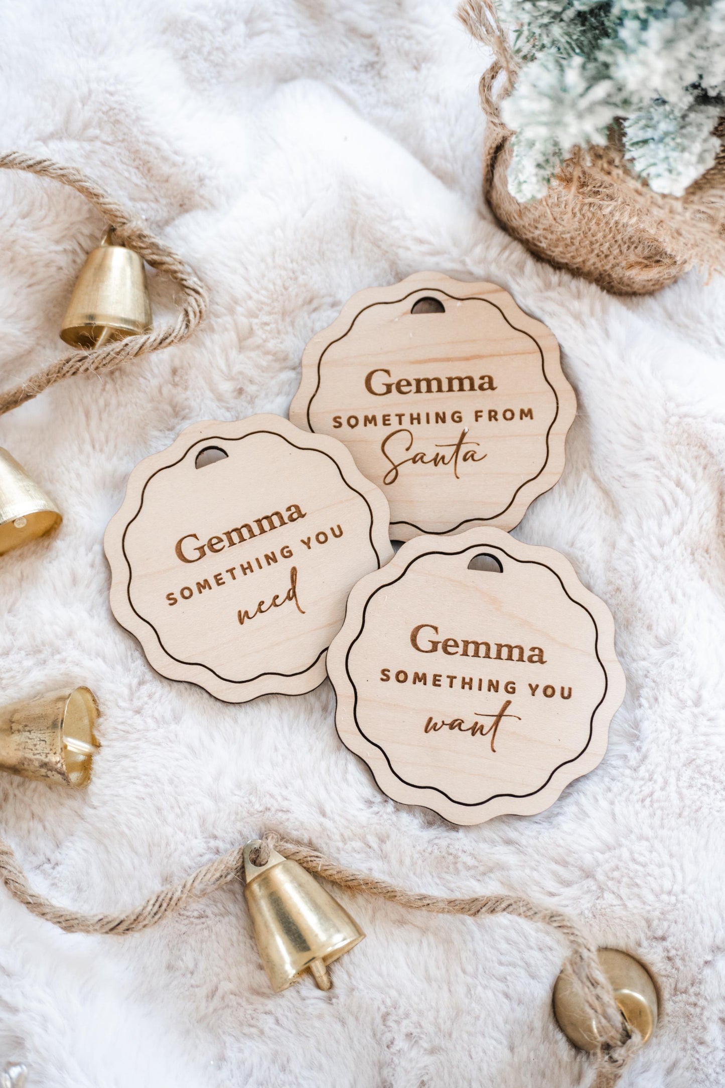 Personalized Christmas Gift Tag