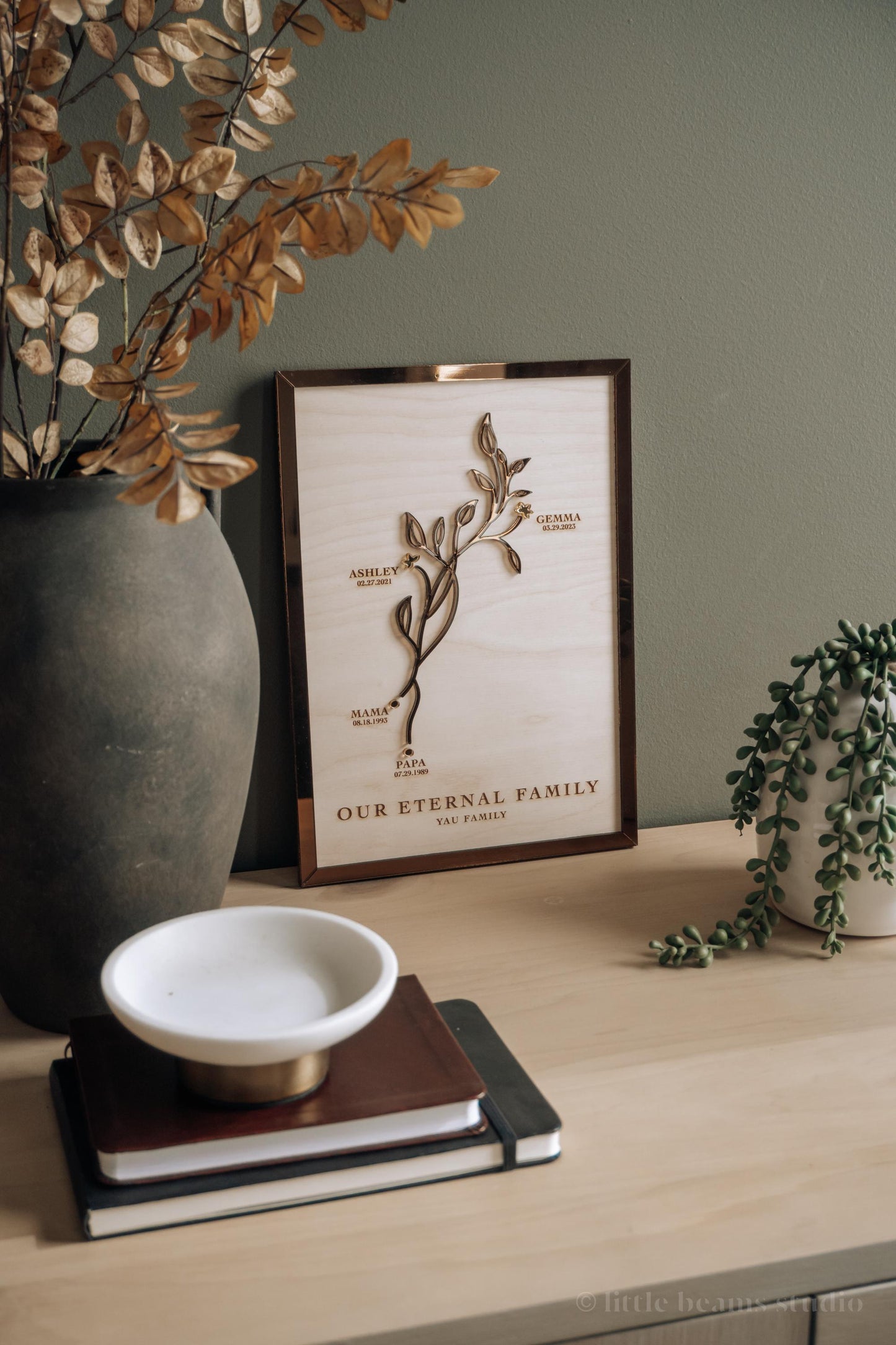 Personalized Family Tree Wall Art