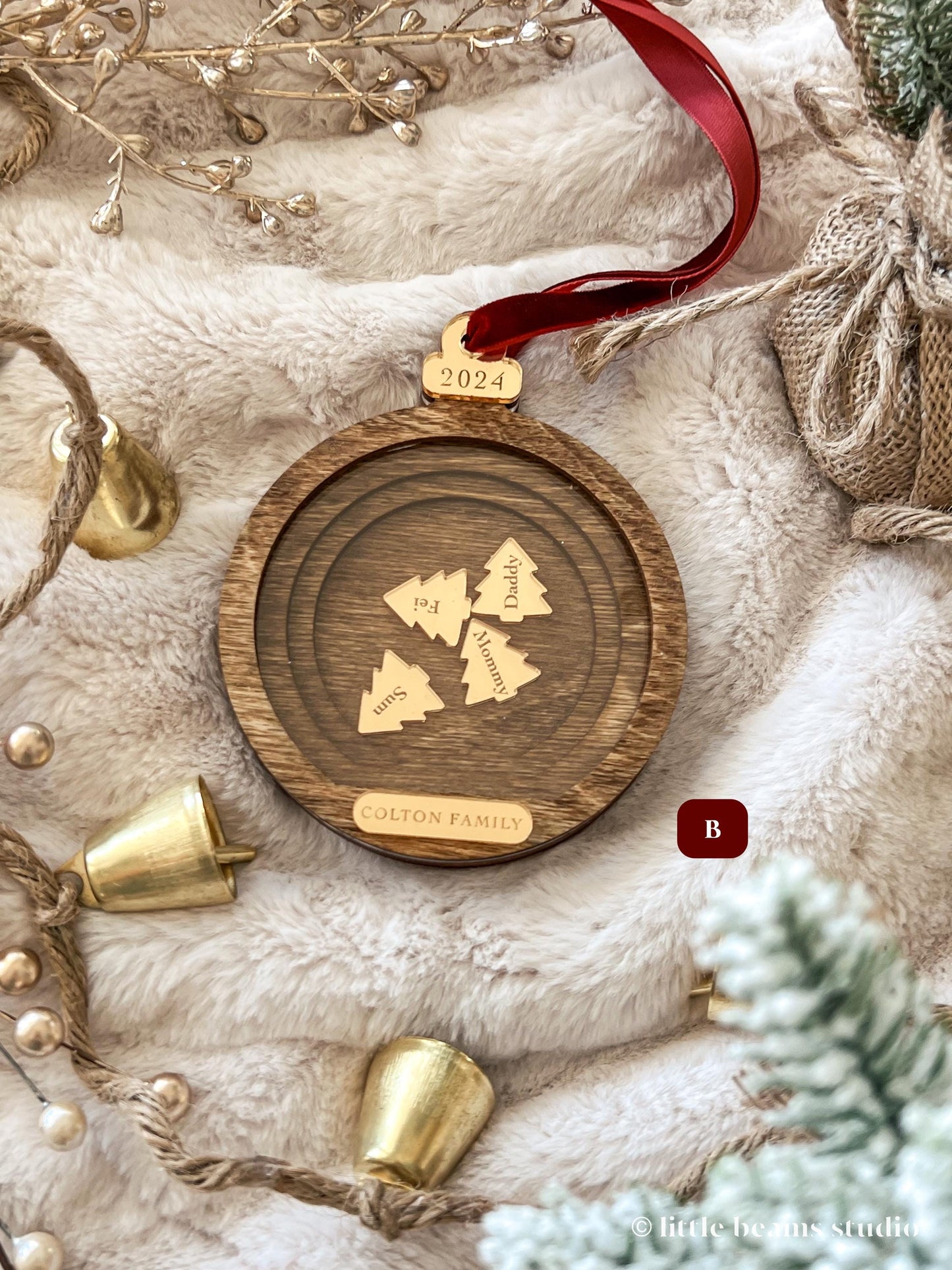 Personalized Baby First Christmas Ornament