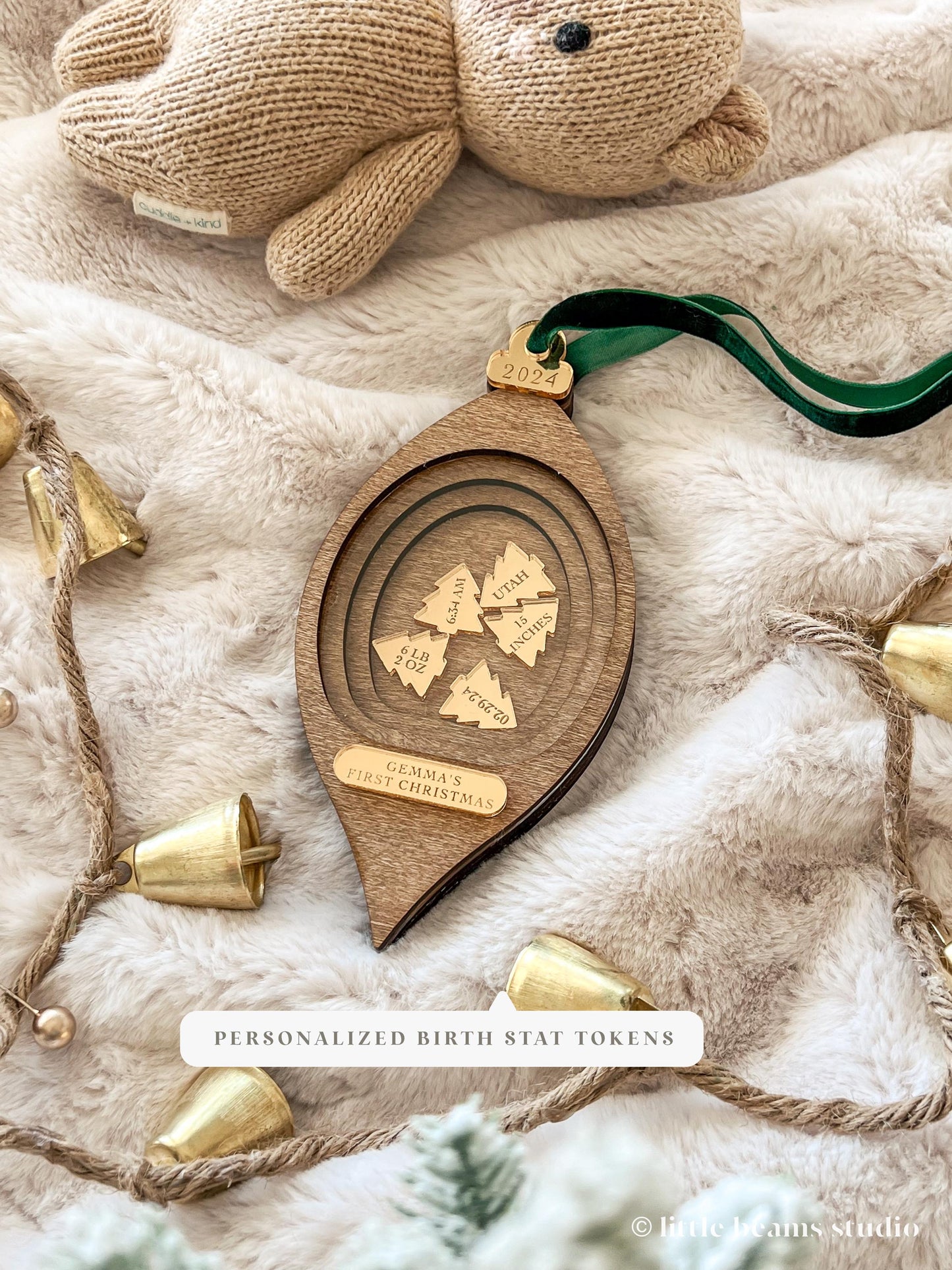 Personalized Baby First Christmas Ornament