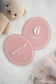 Classic Acrylic Baby Monthly Milestone Sign